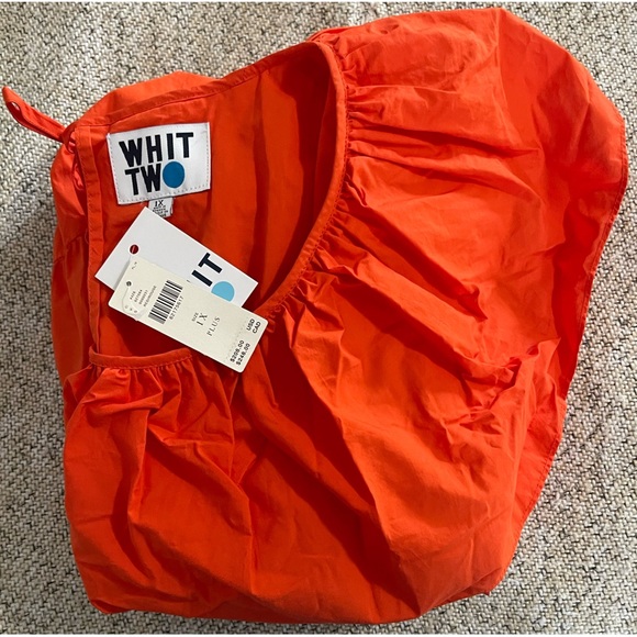 Anthropologie WHIT TWO Flouncy Ruffled Maxi Dress NWT SZ 1X - Picture 12 of 16